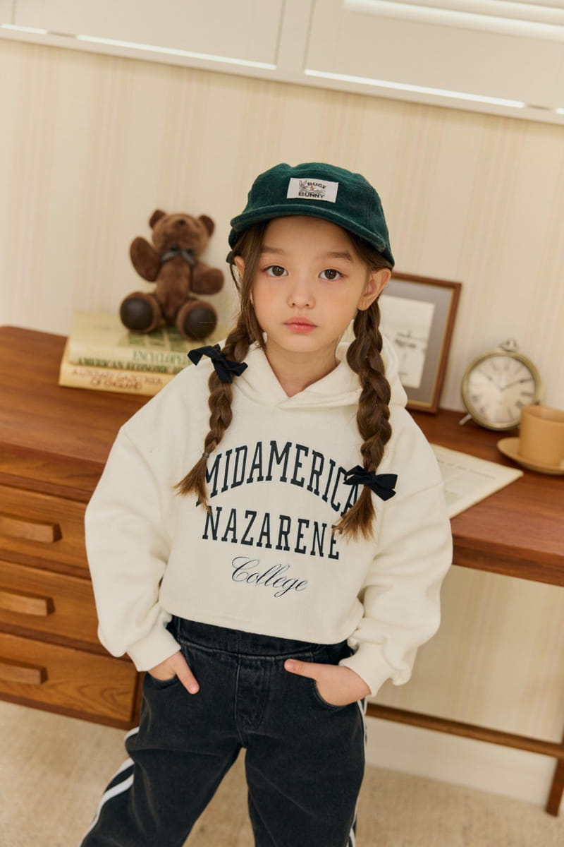 Dore Dore - Korean Children Fashion - #kidsshorts - Mid Crop Fleece Hoody - 8