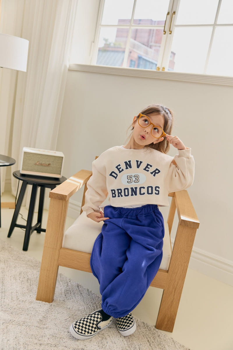 Dore Dore - Korean Children Fashion - #littlefashionista - Denber Crop Sweatshirt - 5