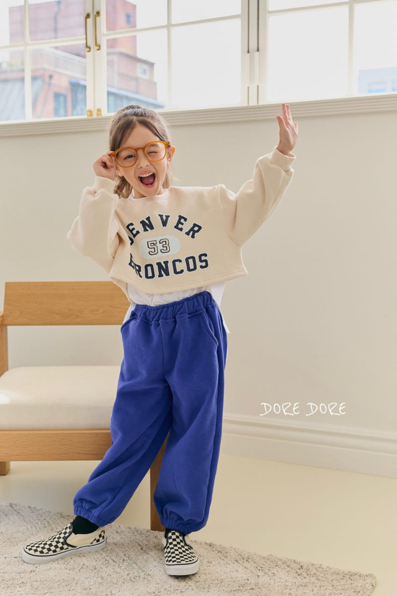 Dore Dore - Korean Children Fashion - #magicofchildhood - Denber Crop Sweatshirt - 6