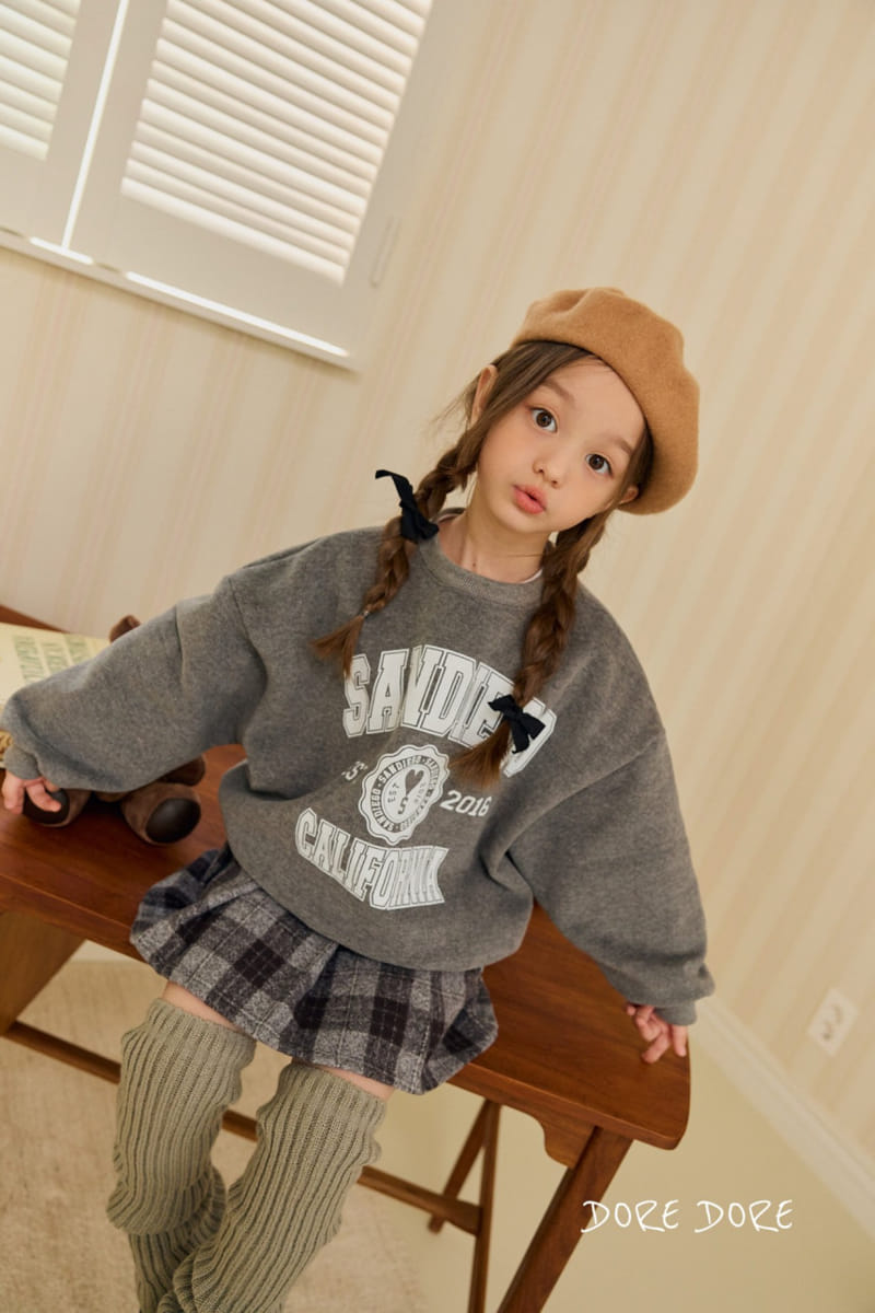 Dore Dore - Korean Children Fashion - #minifashionista - heck Mosic Skirt Pants - 5