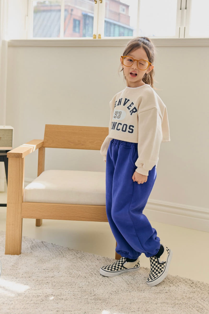 Dore Dore - Korean Children Fashion - #prettylittlegirls - Denber Crop Sweatshirt - 8