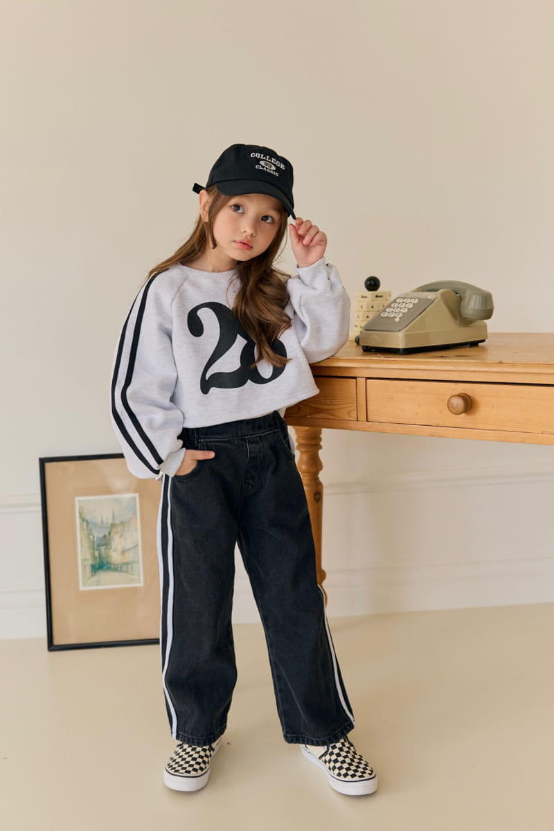 Dore Dore - Korean Children Fashion - #prettylittlegirls - 28 Two St Crop Sweatshirt - 5