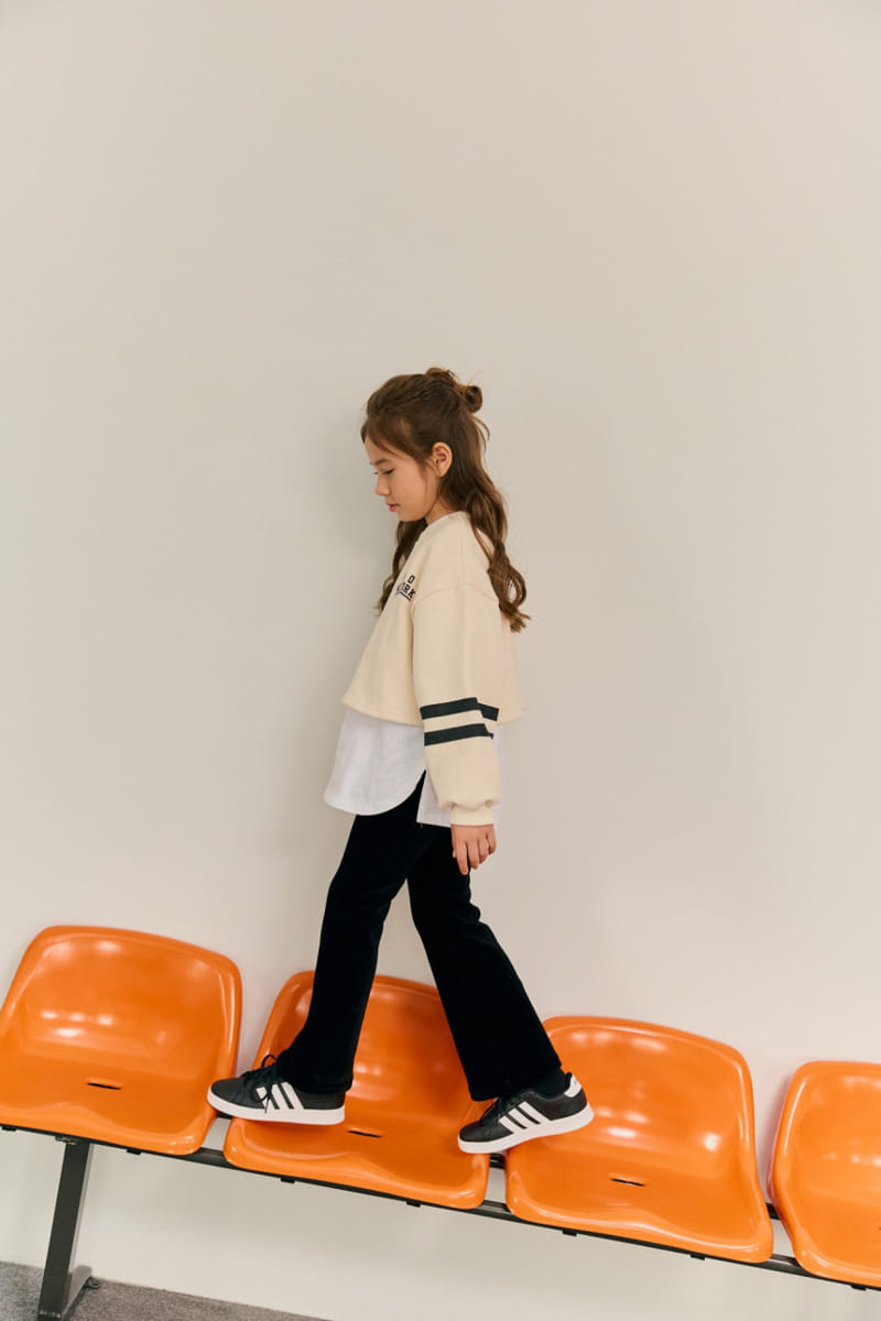 Dore Dore - Korean Children Fashion - #minifashionista - 1980 Crop Sweatshirt - 4