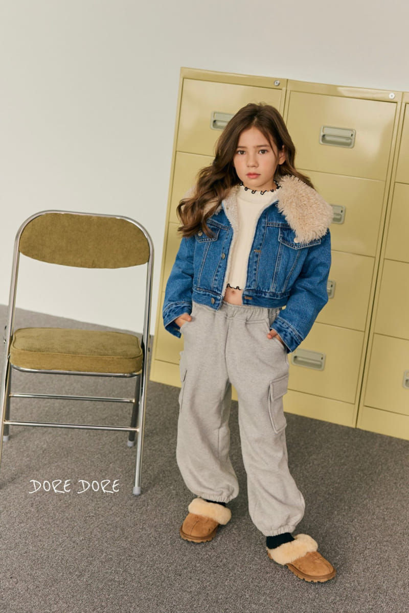 Dore Dore - Korean Children Fashion - #stylishchildhood - Jenny Crop Jacket - 8