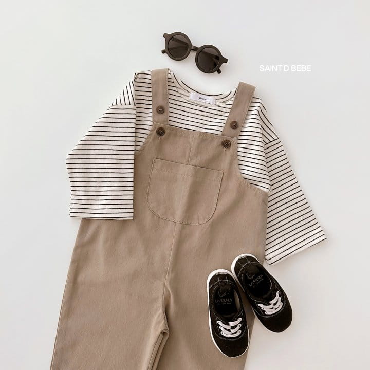 Dsaint - Korean Baby Fashion - #babyfever - Cuty Dungarees Pants - 7