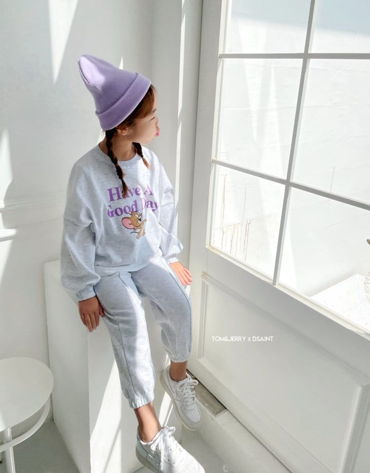 Dsaint - Korean Children Fashion - #Kfashion4kids - Have Good Day Jerry Set - 7