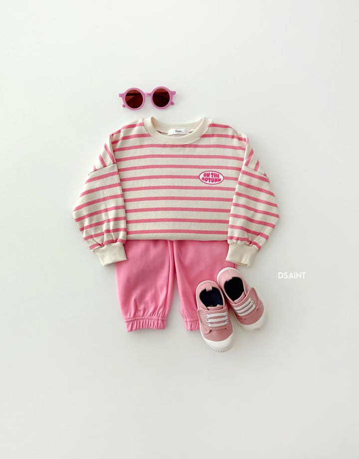 Dsaint - Korean Children Fashion - #childofig - On The Autumn Top Bottom Set - 4