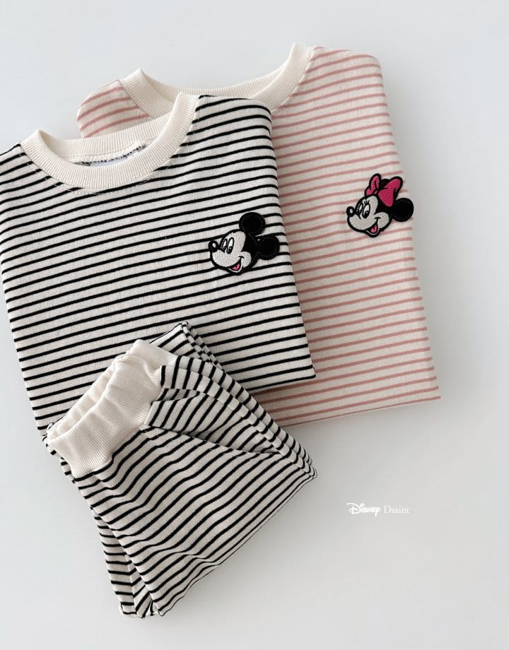 Dsaint - Korean Children Fashion - #childofig - ST M Top Bottom Set - 9