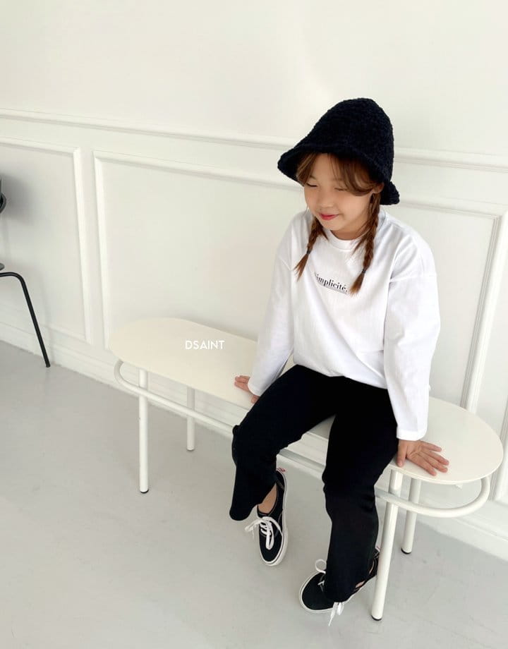 Dsaint - Korean Children Fashion - #childofig - Simplicite Tee - 2