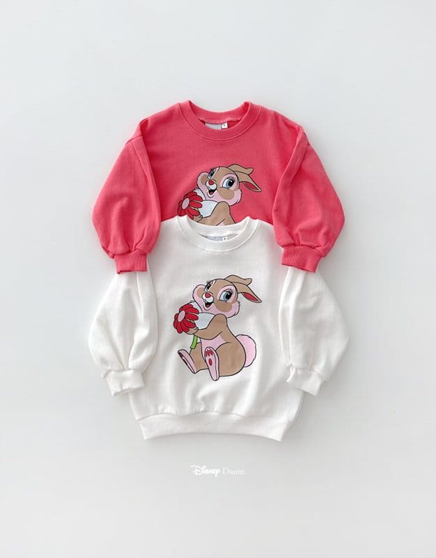 Dsaint - Korean Children Fashion - #childrensboutique - Rabbit Puff Sweatshirt