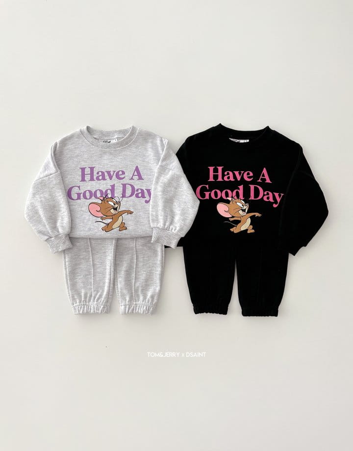 Dsaint - Korean Children Fashion - #designkidswear - Have Good Day Jerry Set