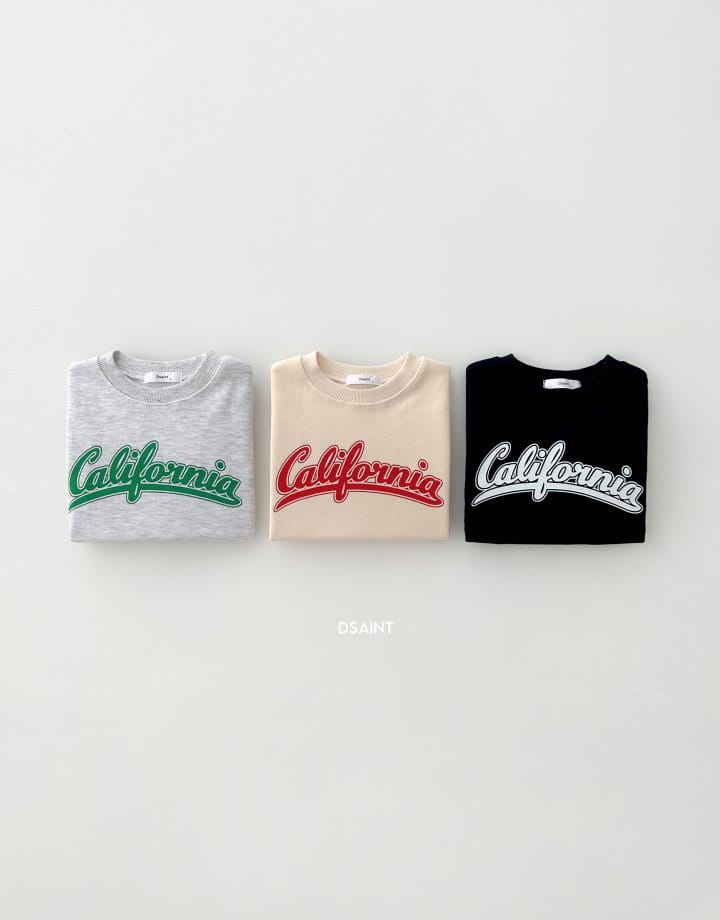 Dsaint - Korean Children Fashion - #designkidswear - California Sweatshirt - 3