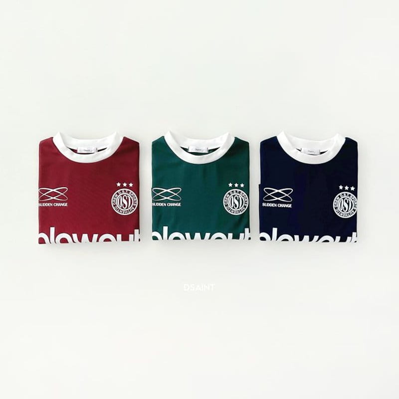 Dsaint - Korean Children Fashion - #designkidswear - Blow Soccer Tee