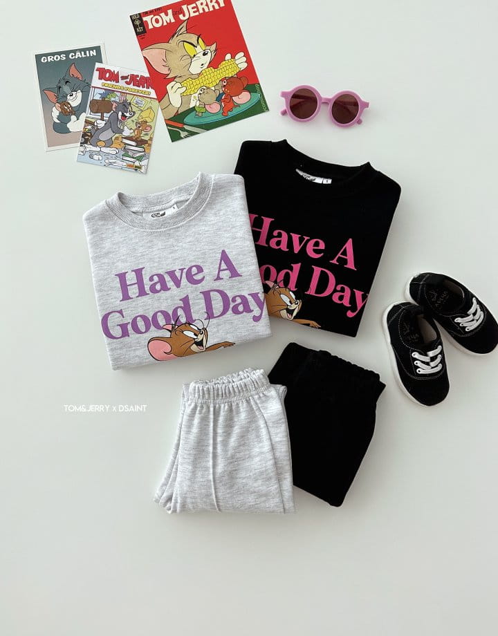 Dsaint - Korean Children Fashion - #discoveringself - Have Good Day Jerry Set - 2