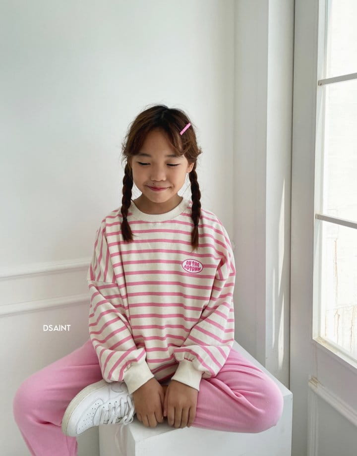 Dsaint - Korean Children Fashion - #discoveringself - On The Autumn Top Bottom Set - 7