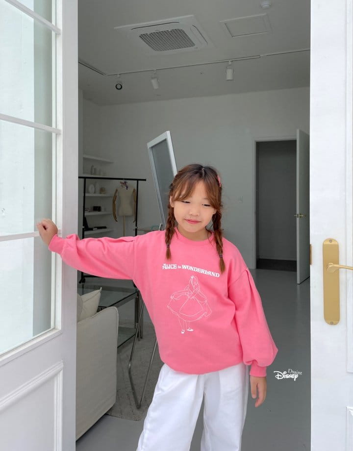 Dsaint - Korean Children Fashion - #discoveringself - Winder Alice Puff Sweatshirt - 12