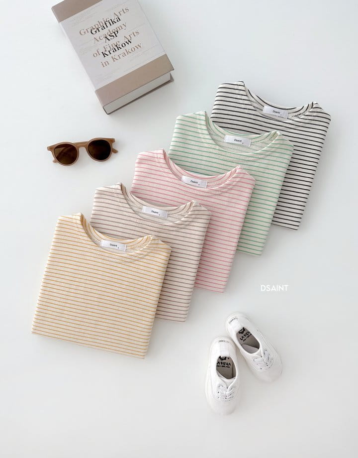 Dsaint - Korean Children Fashion - #discoveringself - Soft St Tee - 3