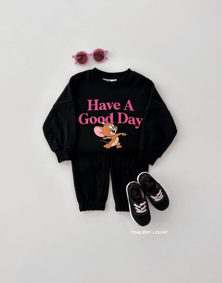 Dsaint - Korean Children Fashion - #kidsstore - Have Good Day Jerry Set - 5