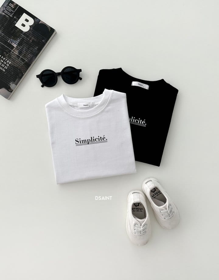 Dsaint - Korean Children Fashion - #kidzfashiontrend - Simplicite Tee - 9