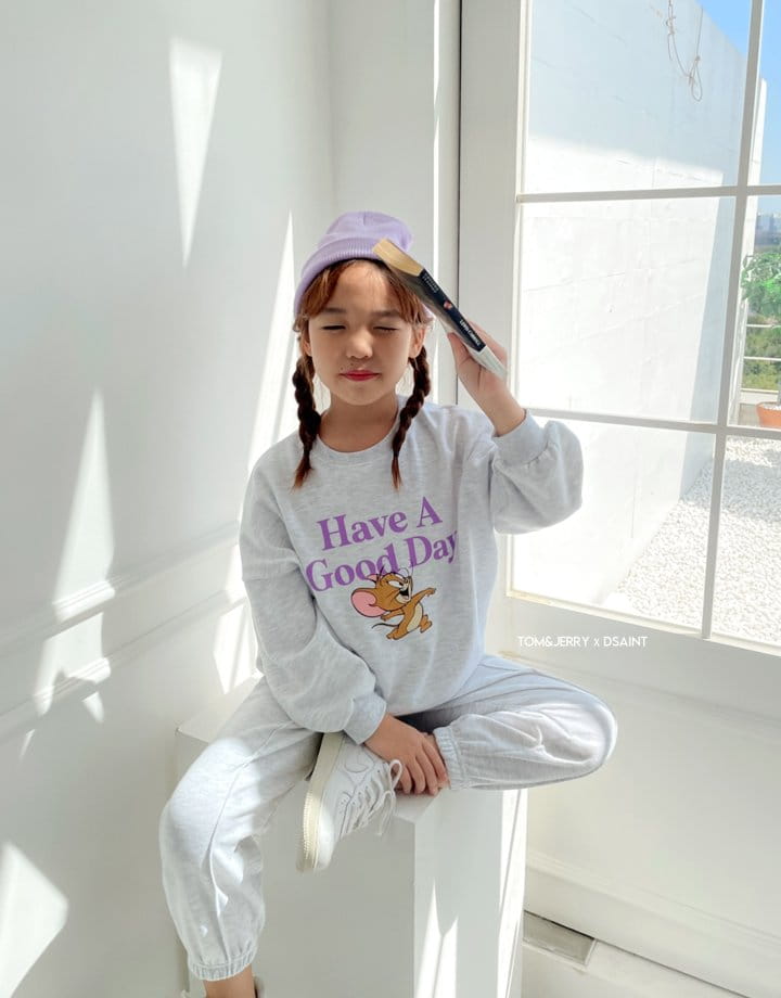 Dsaint - Korean Children Fashion - #littlefashionista - Have Good Day Jerry Set - 8