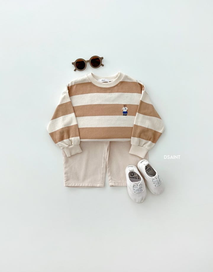 Dsaint - Korean Children Fashion - #littlefashionista - Big ST Bear Sweatshirt - 6