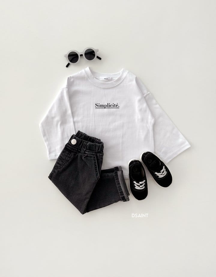 Dsaint - Korean Children Fashion - #littlefashionista - Simplicite Tee - 11