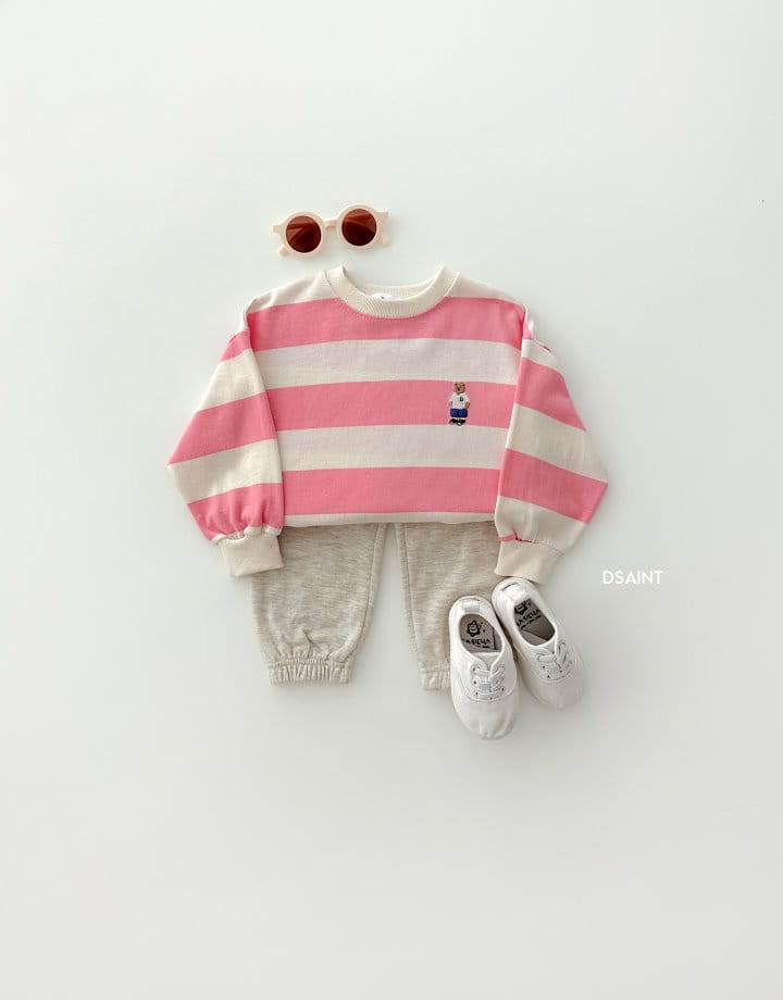 Dsaint - Korean Children Fashion - #magicofchildhood - Big ST Bear Sweatshirt - 7