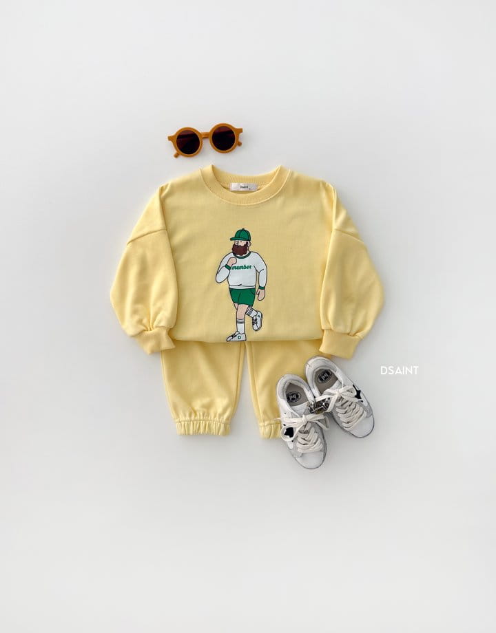 Dsaint - Korean Children Fashion - #todddlerfashion - Hike Hairy Person Top Bottom Set - 5