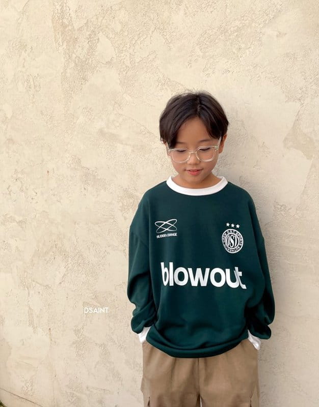 Dsaint - Korean Children Fashion - #todddlerfashion - Blow Soccer Tee - 12