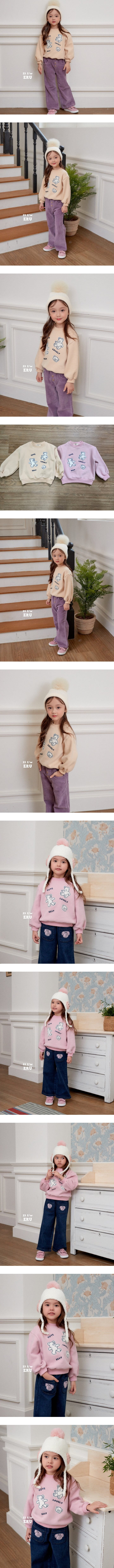 E.Ru - Korean Children Fashion - #designkidswear - Bear Tee