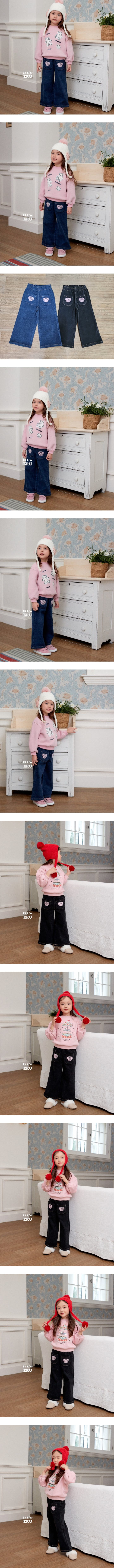 E.Ru - Korean Children Fashion - #prettylittlegirls - Ribbon Pants