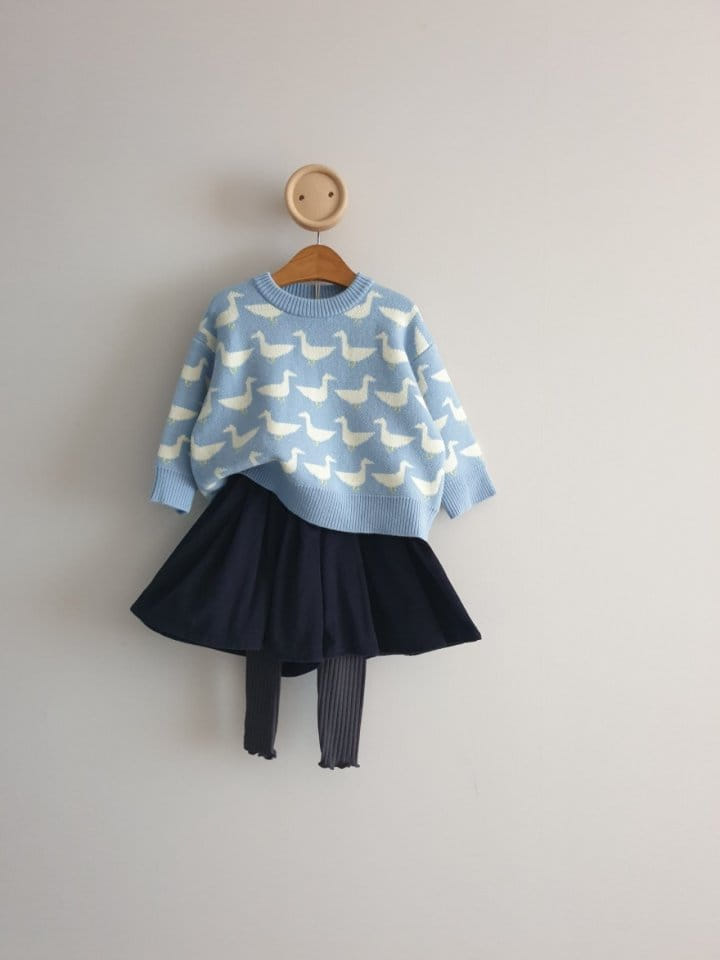 Eclair - Korean Children Fashion - #Kfashion4kids - Duck Knit Tee - 9