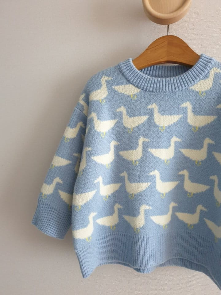 Eclair - Korean Children Fashion - #designkidswear - Duck Knit Tee - 4