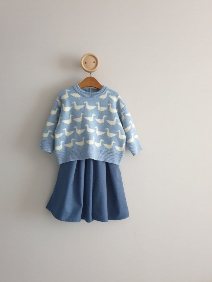 Eclair - Korean Children Fashion - #littlefashionista - Duck Knit Tee - 10