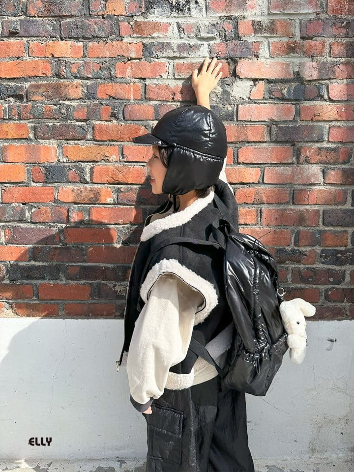 Ellymolly - Korean Children Fashion - #fashionkids - Elly Big Black Rabbit Kye Holder - 9