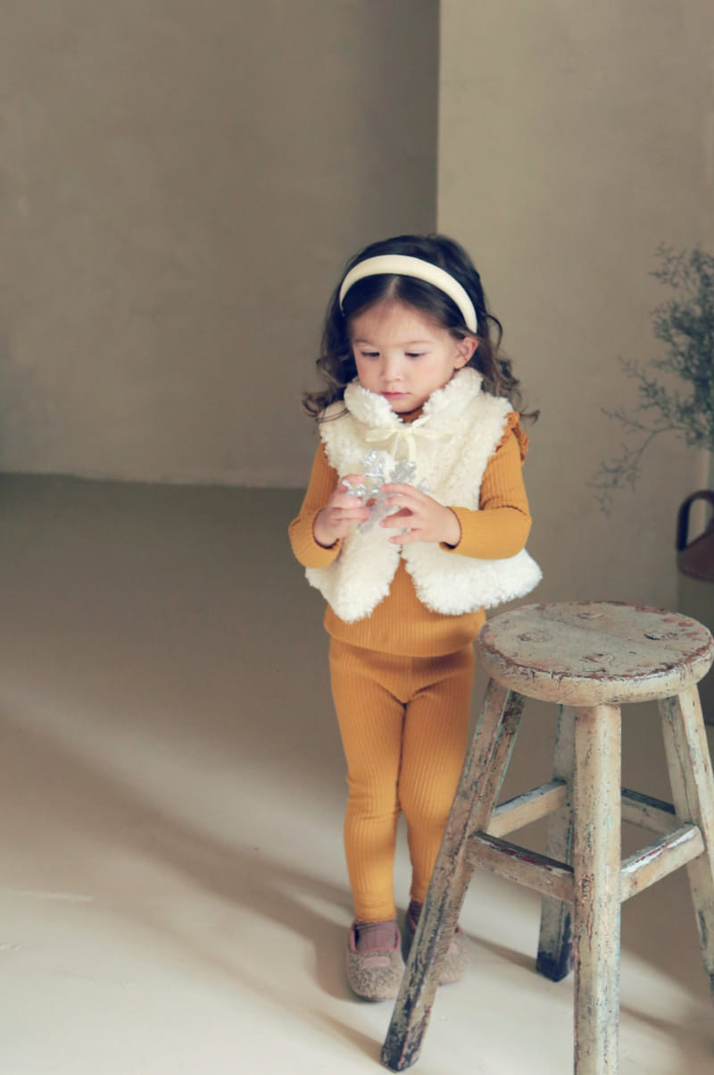 Flo - Korean Children Fashion - #littlefashionista - Cozy Vest - 9