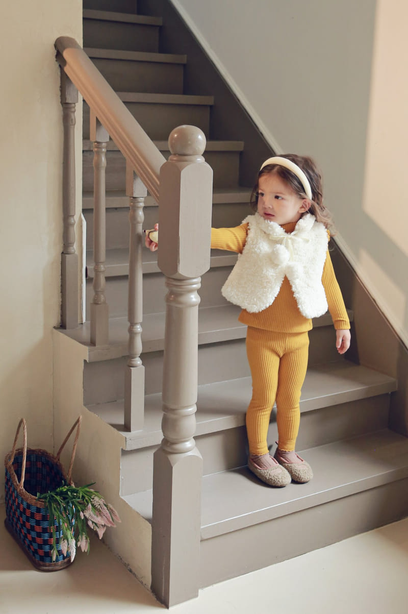 Flo - Korean Children Fashion - #magicofchildhood - Cozy Vest - 10