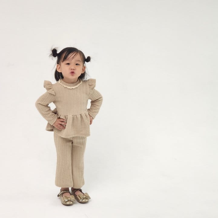 Flower J - Korean Children Fashion - #discoveringself - Kni set Up - 2