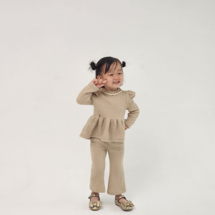 Flower J - Korean Children Fashion - #fashionkids - Kni set Up - 3