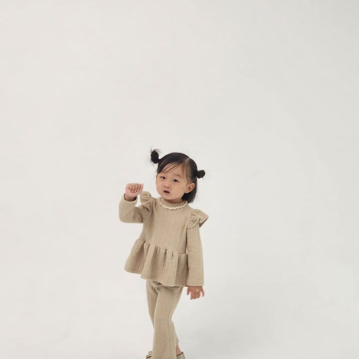 Flower J - Korean Children Fashion - #fashionkids - Kni set Up - 4