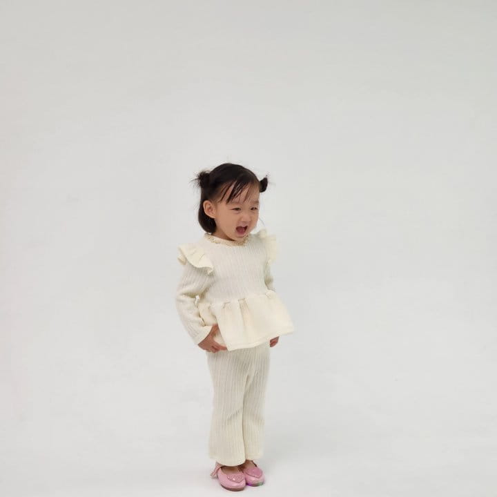 Flower J - Korean Children Fashion - #kidzfashiontrend - Kni set Up - 6