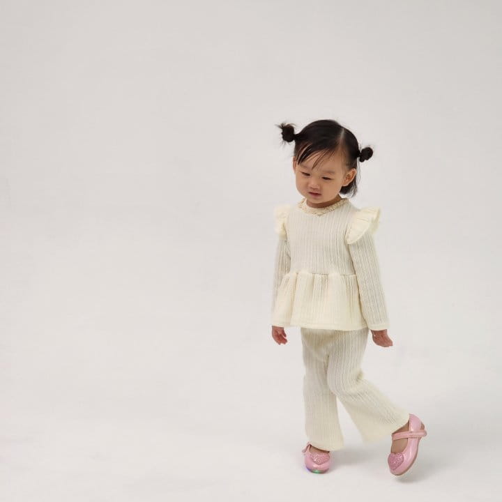 Flower J - Korean Children Fashion - #magicofchildhood - Kni set Up - 9