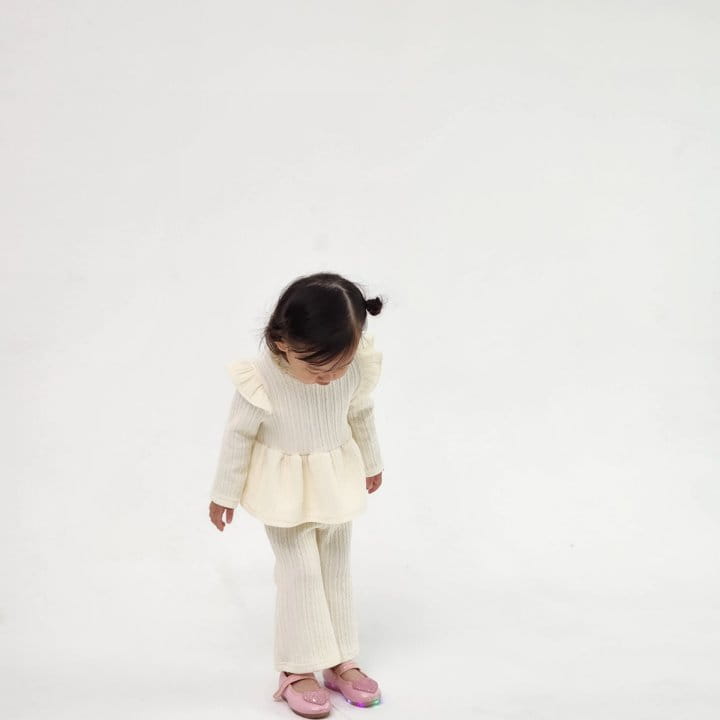 Flower J - Korean Children Fashion - #minifashionista - Kni set Up - 10