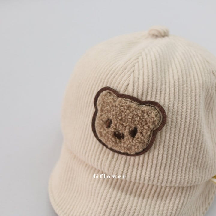 G Flower - Korean Children Fashion - #childofig - Aga Bear Ball Cap - 8