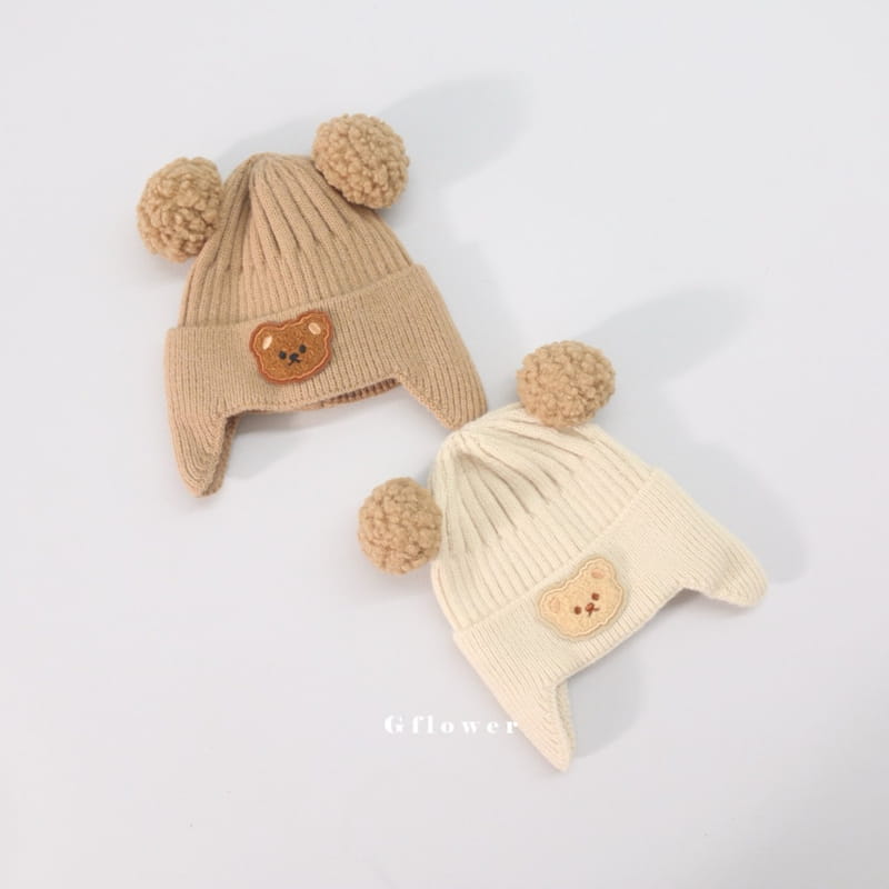 G Flower - Korean Children Fashion - #childofig - Saang Bell Bear Beanie - 2