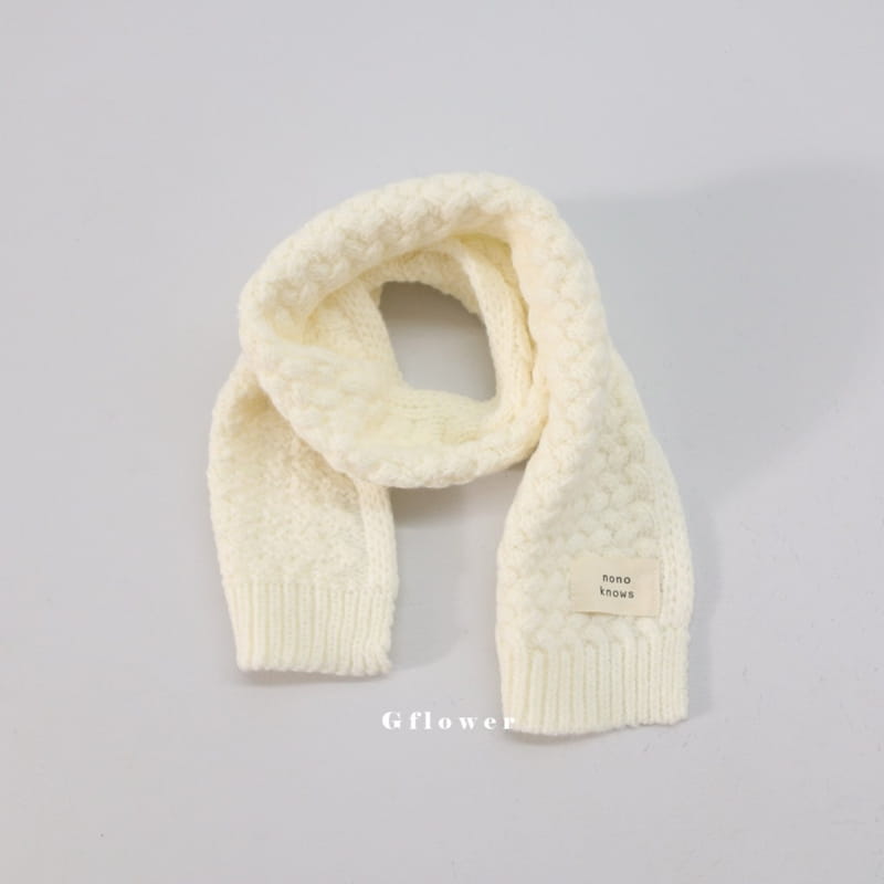 G Flower - Korean Children Fashion - #childofig - Big Qulting Muffler - 6