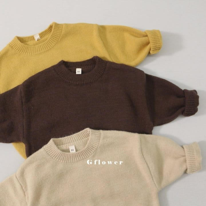 G Flower - Korean Children Fashion - #childrensboutique - Modern Knit Tee