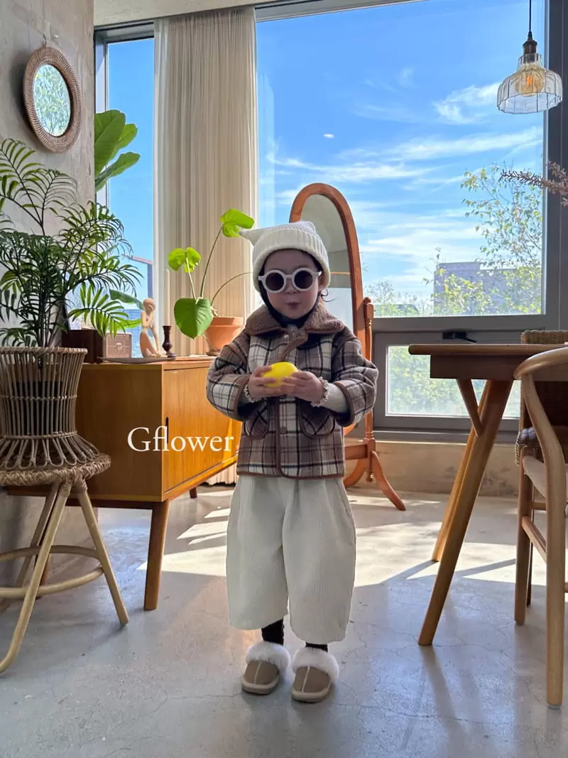 G Flower - Korean Children Fashion - #designkidswear - Rib Pants