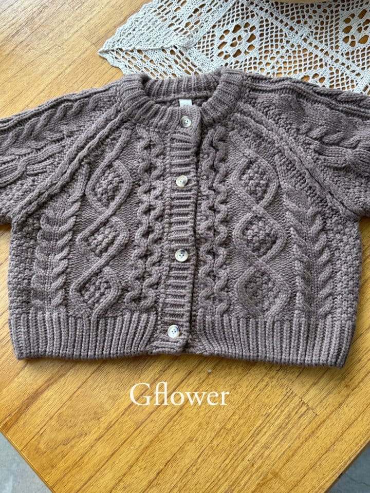 G Flower - Korean Children Fashion - #discoveringself - Twist Cardigan - 2