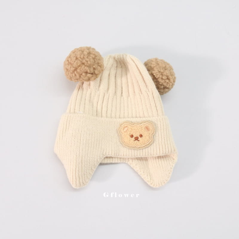 G Flower - Korean Children Fashion - #fashionkids - Saang Bell Bear Beanie - 6